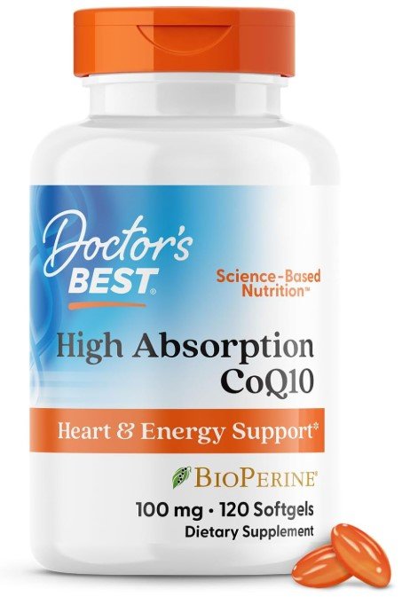 Revitalize Your Heart & Energy with Doctor's Best High Absorption CoQ10
