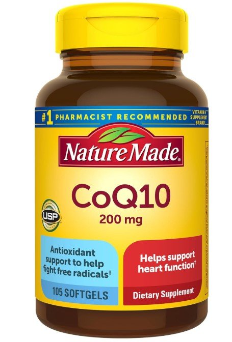 Support Your Heart Health with Nature Made CoQ10 200mg Softgels